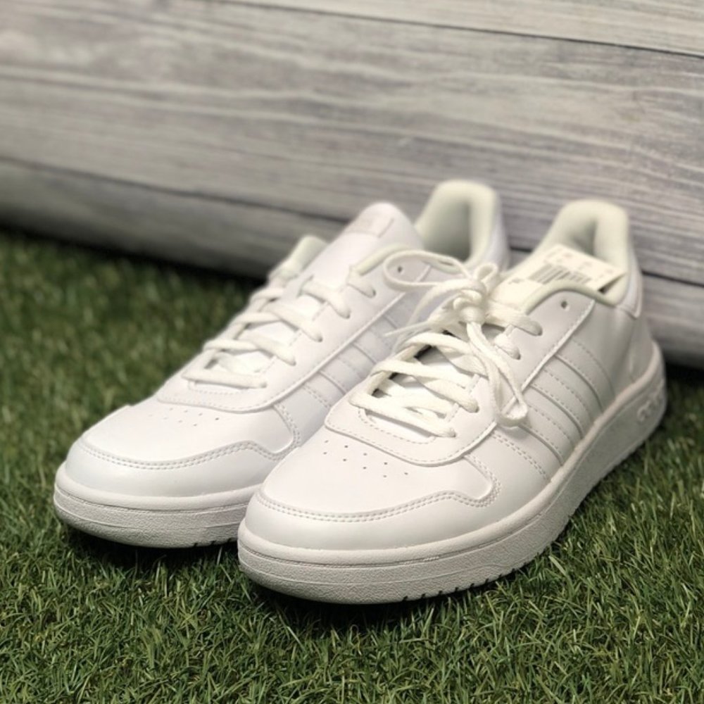 Adidas Hoops 2.0 - White/ White